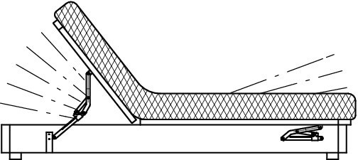 Balama ridicatoare HAEFELE -  tip RASTOMAT - 19 trepte - 375 mm - metal cromat [5]