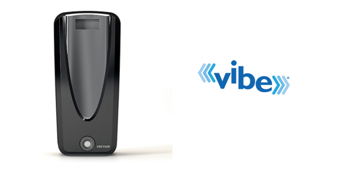 Dispenser odorizare VIBE - prin retea vibratoare - culoare negru [4]