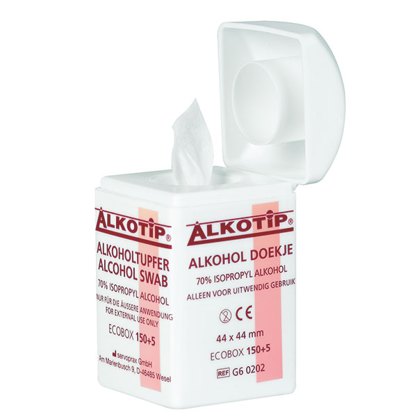 Dispenser servetele cu alcool ALKOTIP - 150 servetele [3]