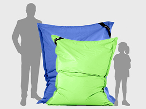 Fotoliu puf gigant XL 160x125 cm LAZY BAG cu 300 litri umplutura de perle EPS - INDOOR / OUTDOOR - ergonomie perfecta, usor de intretinut [7]