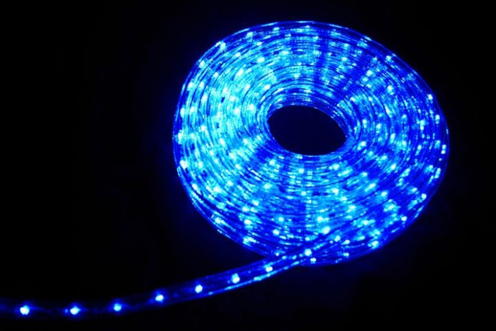 Furtun luminos cu LED 40 m - alb, rosu, albastru, galben [2]