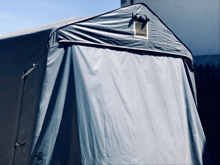 Garaj tip cort STORAGE PRO - prelata PVC - 3.3 x 6 x 2.4 m [2]