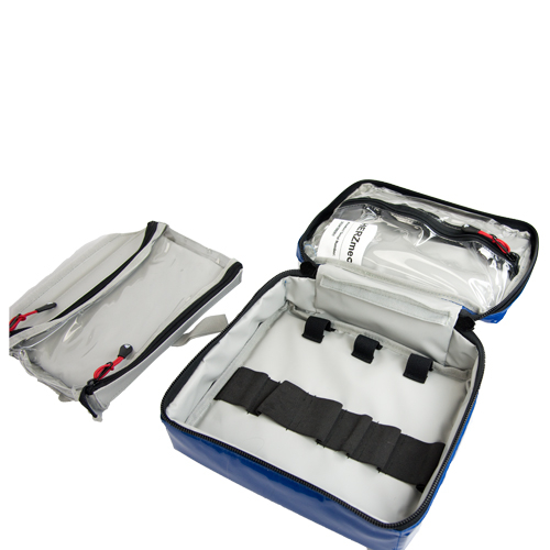 Geanta intubatie ULTRA BLUE - pentru laringoscop( video) si lame - 29x24x8.5 cm - poliester impermeabil [5]