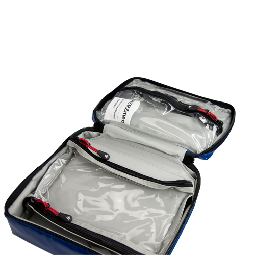 Geanta intubatie ULTRA BLUE - pentru laringoscop( video) si lame - 29x24x8.5 cm - poliester impermeabil [3]