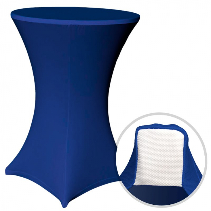 Husa pentru masa pliabila BISTRO - culoare albastru - 80x80x120 cm [2]