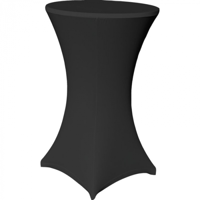 Husa pentru masa pliabila BISTRO - culoare negru - 80x80x120 cm [2]