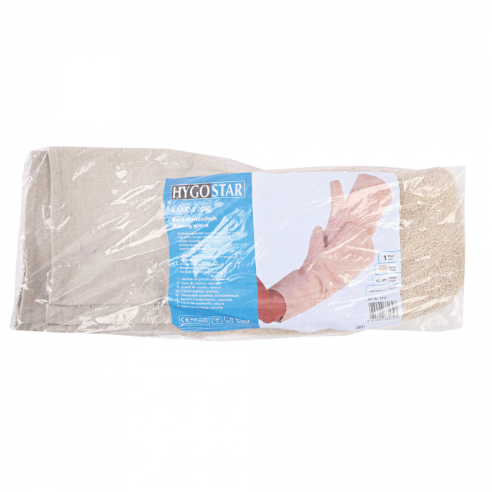 Manusa BAKO LONG pentru scos din cuptor - BBC culoare natural - 42 cm lungime - pana la 50 grade [2]