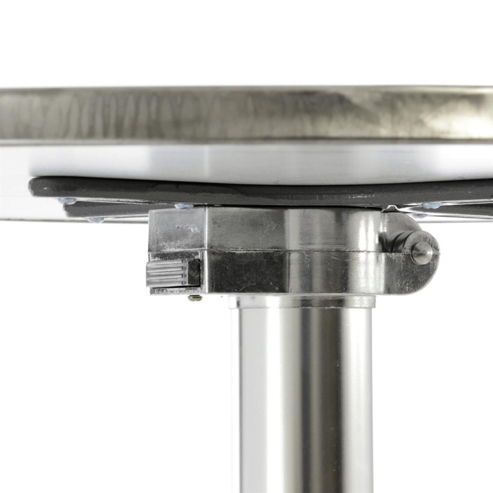 Masa inalta tip Bar/Bistro pliabila - 60x115cm - aluminiu optic crom [5]