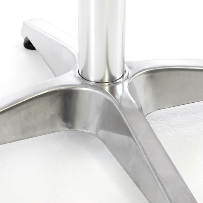 Masa inalta tip Bar/Bistro pliabila - 60x115cm - aluminiu optic crom [6]