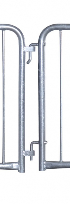 Panou gard mobil - MANNESMANN tip bariera - ZL25  ECO 2.5HDG - zincat termic - 19 bare - greutate 14.20 Kg - dimensiune 250x110 cm [5]