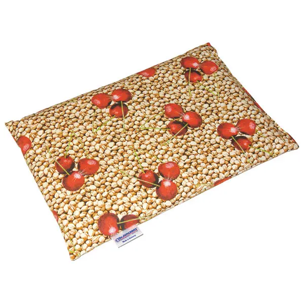 Perna cu samburi de cires 40x50 cm - husa din bumbac - rezista incalzita la microwelle [2]