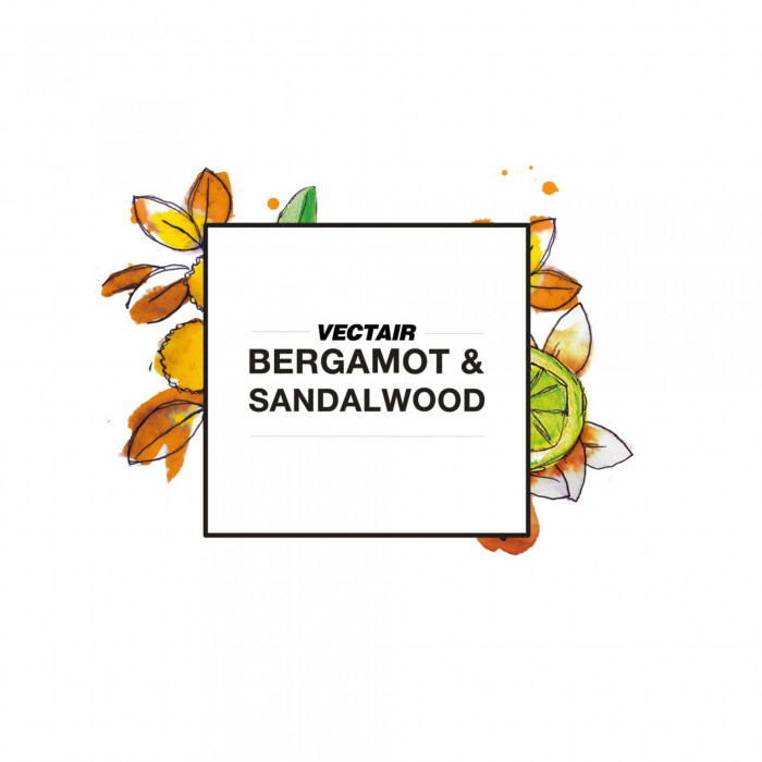 Rezerva odorizant VIBE PRO- BERGAMOT & SANDALWOOD- bergamot si lemn de santal [2]