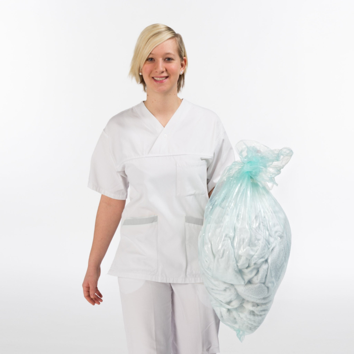 Sac pentru rufe ENVIRO - dizolvabil in apa 60 grade - 87 litri - 66x84 cm / 17 my [7]