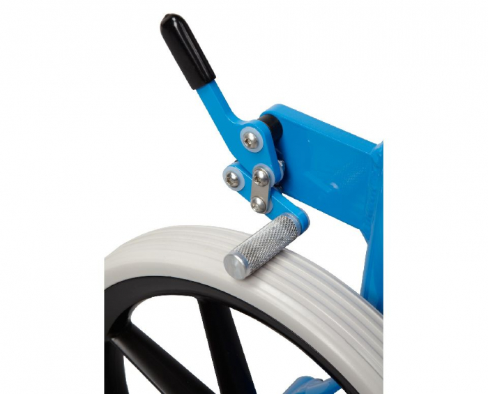 Scaun cu rotile pliabil MRT - pentru pacient max. 200 kg , antimagnetic - pana la 7 Tesla - culoare albastru - 965x675x475 mm [3]