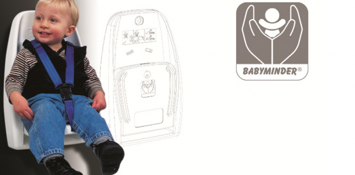 Scaun de siguranta pentru copii - SAFETY SEAT - ALB [3]