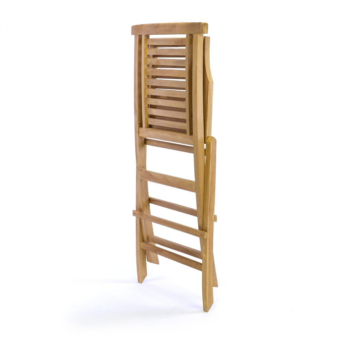 Scaun pentru terasa HANTOWN din lemn de TEAK - pliabil [4]