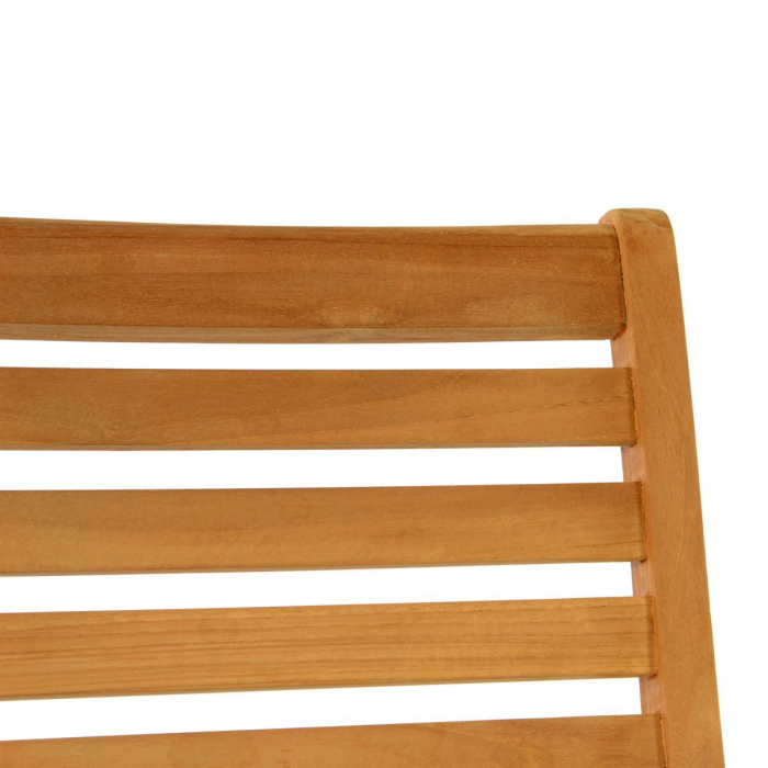 Scaun pentru terasa pliabil din lemn de TEAK - impregnat - reglabil in 6 puncte [6]