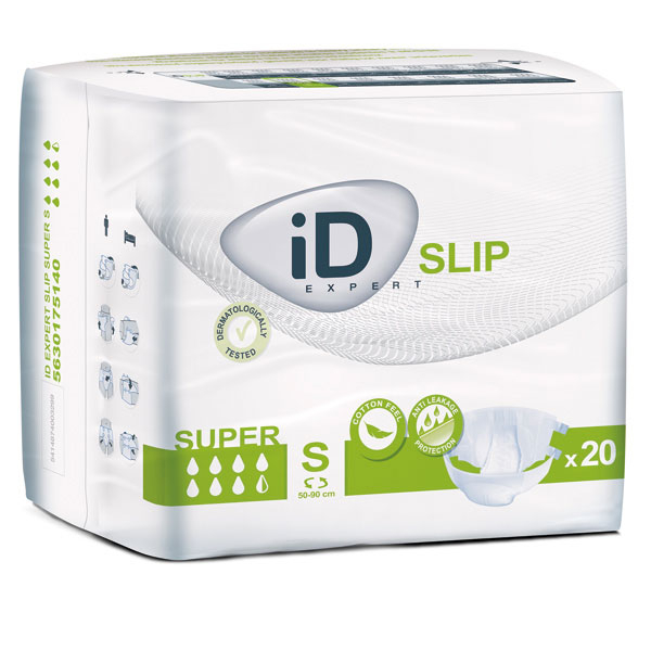 Scutece ID EXPERT incontinenta medie si acuta - marime 80-125 cm - absorbtie 2000ml - 28 buc [2]