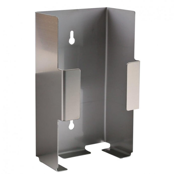 Suport din INOX pentru 1 cutie de manusi  - 22x13.5x8 cm [2]