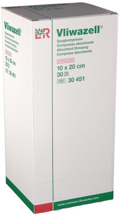 Tampoane abdominale VLIWAZELL - 10x20cm - steril [2]