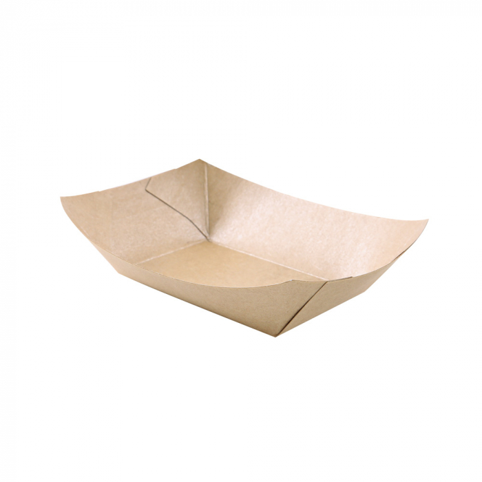 Tava mancare TASTY 20x13.8x5.3cm - hartie kraft impregnata PLA - 800 ml [3]