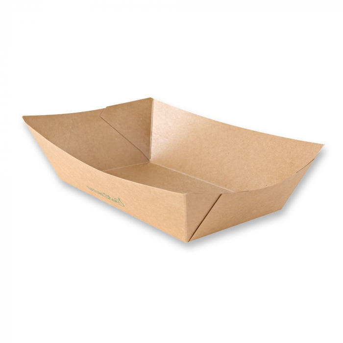 Tava mancare TASTY 22.4x14.5x5.8cm - hartie kraft impregnata PLA - 1.200 ml [8]