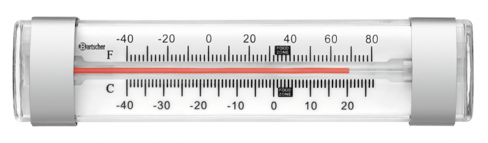 Termometru frigider A250 Bartscher - margini inox - temperatura 25 la -40 grade - pentru congelator sau transport [3]