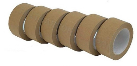 Banda adeziva din hartie 1005 reciclabila - 50 mm x 50m - culoare kraft [1]