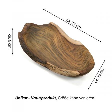 Bol din lemn de SUAR - ideal pentru fructe, legume - decorativ - executat manual [5]