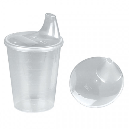 HORECA - Capac antiscurgere cu gura larga - din plastic transparent