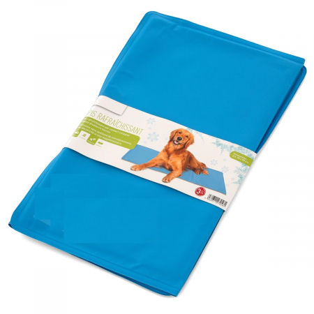Covoras de racire pentru animale de companie - cu gel - 50x90 cm - albastru [4]