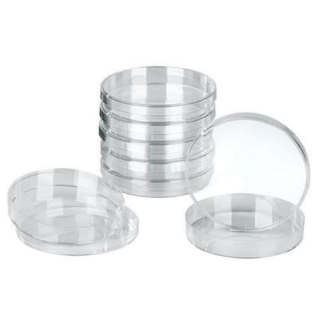 REDUCERI PRET - Cutie Petri   plastic cu cama fara divizare - diam 94mm  cant de 16mm - 20 buc