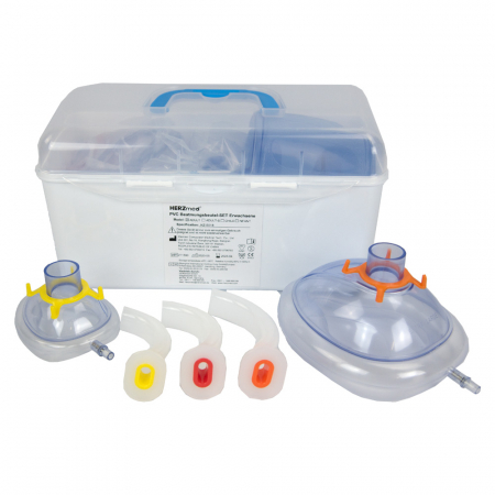 Cutie transport balon resuscitare - din plastic transparent [2]