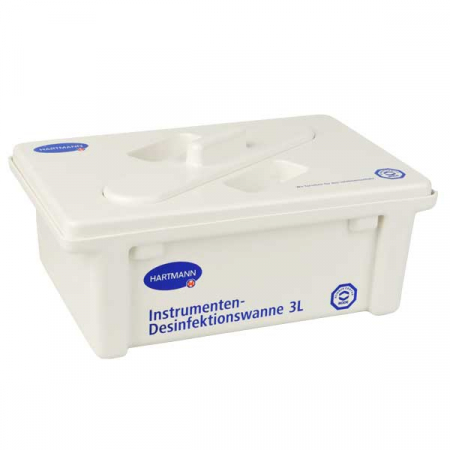 ECHIPAMENTE PPS - Cuva BODE / HARTMANN desinfectare la rece - 4 litri - 343x213x115 mm - capac alb