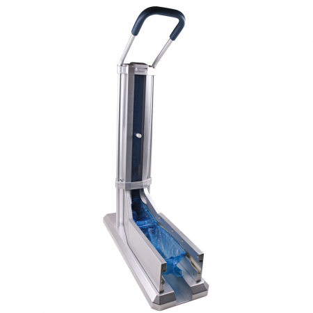 Dispensere si aparate - Dispenser acoperitori ECOSTEP COMFORT - 65x25x96 cm - culoare argintiu