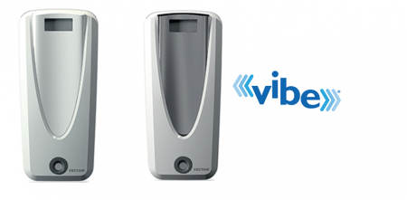 Dispenser odorizare VIBE - prin retea vibratoare - culoare alb [2]