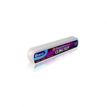 Ambalaje - Dispenser pentru folie fresh BACO catering - cu taiere rapida - 250m