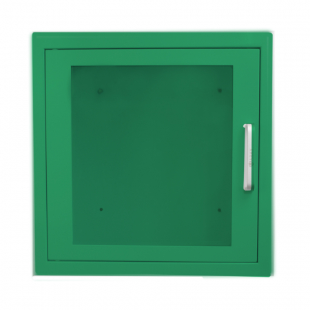 Dulap metalic PREMIUM pentru AED - cu alarma - de interior - culoare alb [1]