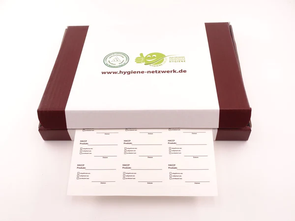 HORECA - Eticheta adeziva dizolvabila in apa si printabila - format A4 dimensiuni 64x38 mm, 21 bucati - inkjet, laser