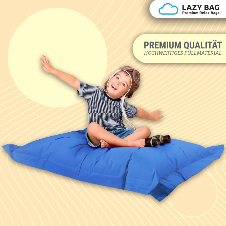 Fotoliu puf gigant XL 160x125 cm LAZY BAG cu 300 litri umplutura de perle EPS - INDOOR / OUTDOOR - ergonomie perfecta, usor de intretinut [7]