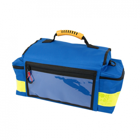 Geanta ambulanta YELLOW SMALL BLUE - 37x21x27 cm - interior modular - din poliester [2]