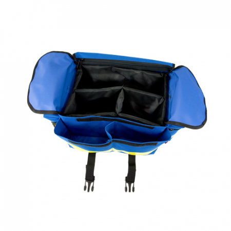Geanta ambulanta YELLOW SMALL BLUE - 37x21x27 cm - interior modular - din poliester [3]