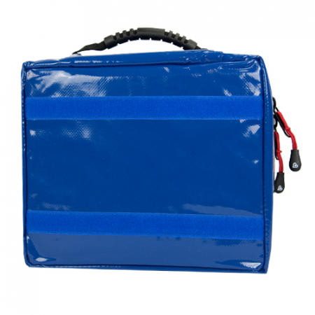 Geanta intubatie ULTRA BLUE - pentru laringoscop( video) si lame - 29x24x8.5 cm - poliester impermeabil [1]