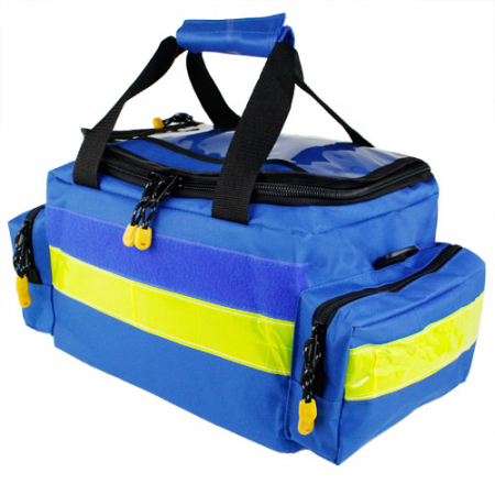 PRIM AJUTOR - Geanta urgente  YELLOW MEDIUM BLUE - impermeabil - 45x25x27 cm - 2 buzunare laterale