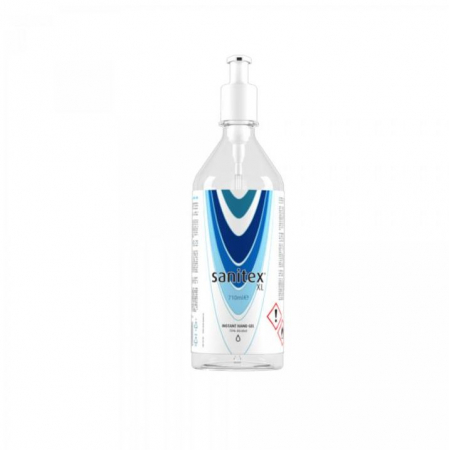 Gel antibacterian instant SANITEX XL 70 % alcool- 710ml - recipient plastic cu pompa dozare