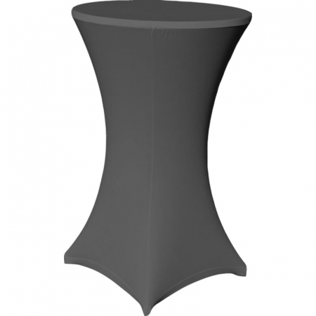 Accesorii si aranjamente evenimente - Husa pentru masa pliabila BISTRO - culoare antracit - 80x80x120 cm