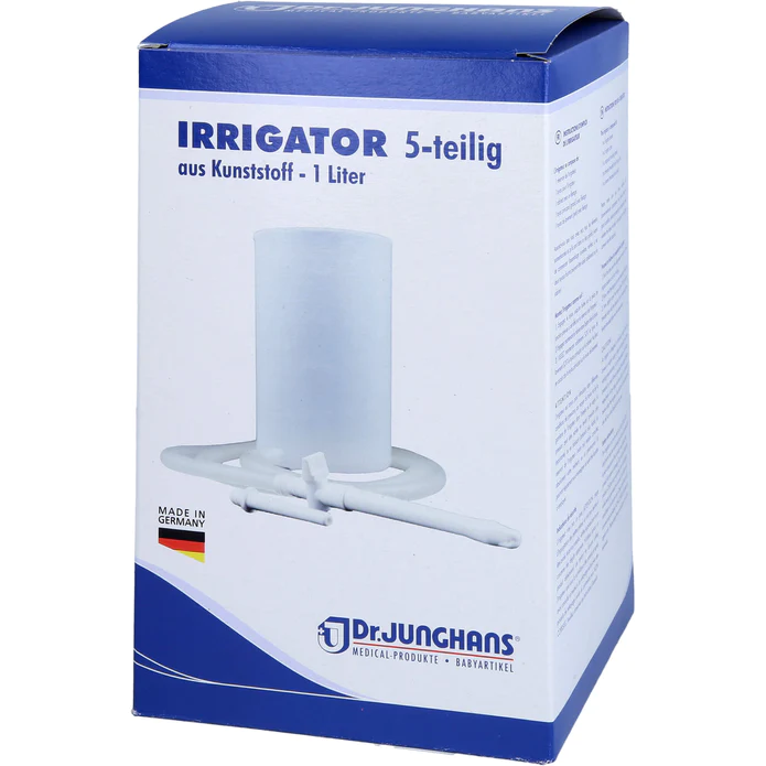 Irigator clisma DR. JUNGHANS - borcan 2000ml , robinet si furtun cu sonda inclus [2]