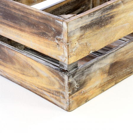 Lada depozitare VINTAGE - din lemn de Albizia - 47 x 29,5 x 20cm [1]
