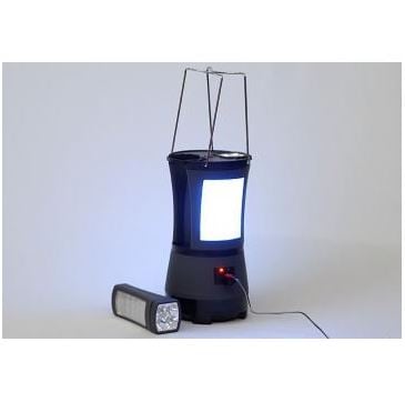 LAMPI - Lampa camping + 2 lanterne cu LED