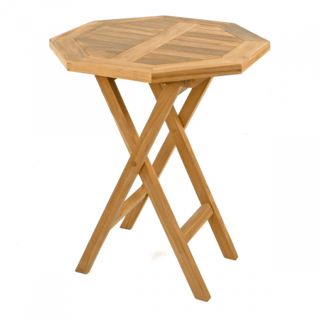 GRADINA - TERASA - Masa din lemn de TEAK - 8 colturi diam 60 cm